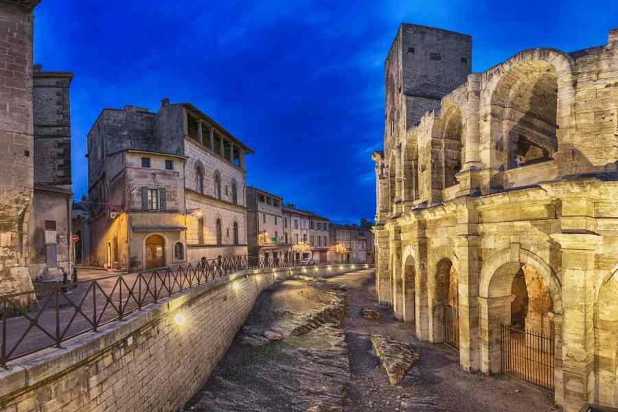 roman-amphitheatre-in-arles-france